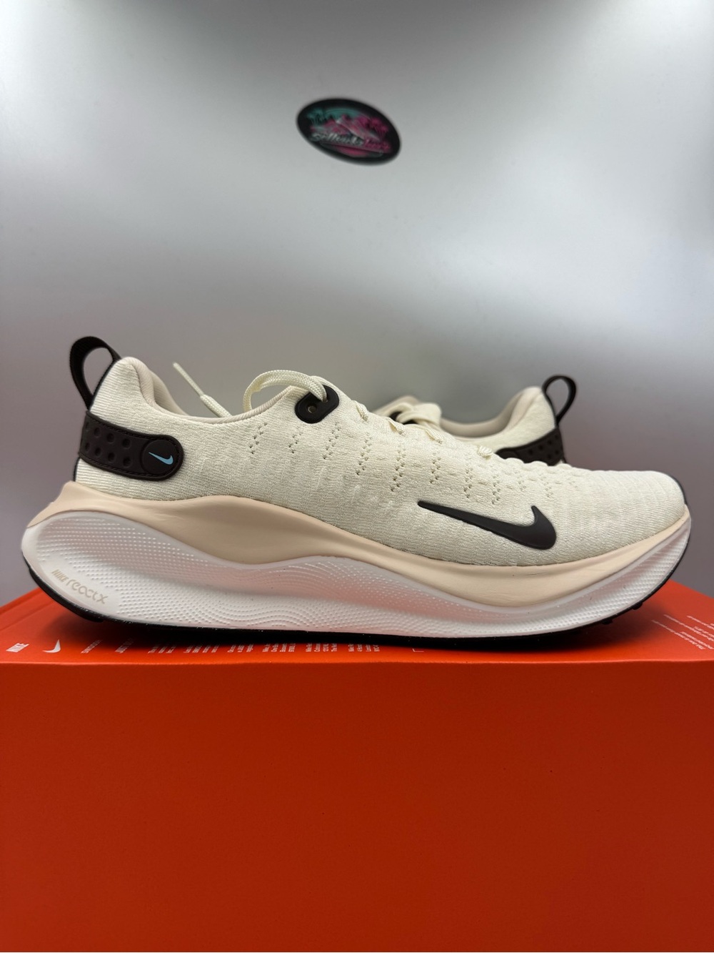 Nike ReactX Infinity Run 4 Coconut Milk Baroque Brown BRAND NEW Size 10 Women
